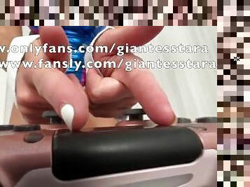 Giantess D.Va shrinks and Buttcrushes Pussy Rub Trailer