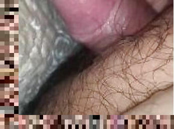 Small uncut dick cums twice!