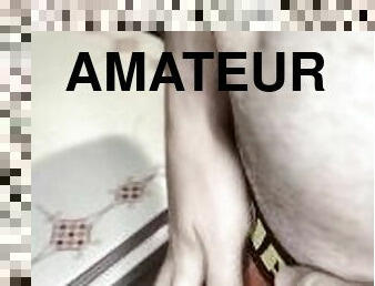 papa, énorme, amateur, ejaculation-sur-le-corps, gay, ejaculation, douce, massive, solo, pappounet