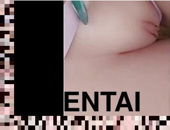 alat-kelamin-wanita, kartoon, hentai, 3d, solo