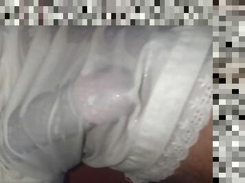 Tied College Boy Can't Hold It Anymore So He Pees In His Sexy Panties