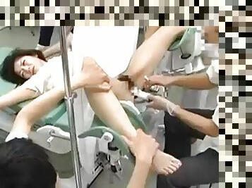 Gangbang at clinic