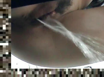 Such a great urine squirting with innocent babe