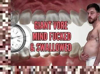 Giant mind fucked and swallowed vore