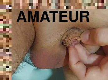 World smallest dick is shaved and he goes big