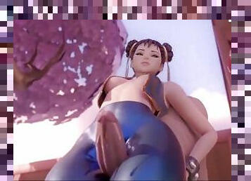 Fortnite ChunLi Try Not To Cum Challenge  Hottest Hentai Street Fighter 4k 60fps