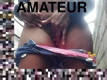 masturbation, en-plein-air, pisser, femme, amateur, anal, babes, ébène, milf, ados