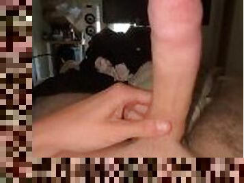 Huge venous white dick