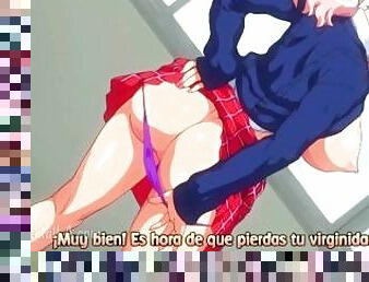 tetas-grandes, colegiala-schoolgirl, mamada, japonés, corrida-interna, zorra, cachonda, anime, hentai, tetas