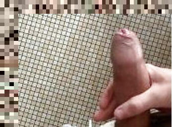 énorme, masturbation, public, amateur, énorme-bite, ados, gay, branlette, secousses, solo