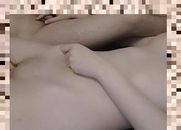 asiático, masturbación, orgasmo, amateur, casero, japonés, paja, pareja, pajeándose, primera-vez