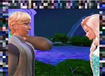 Elsa & Kristoff Fucking - Frozen XXX Hentai