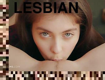 піхва-pussy, лесбіянка-lesbian, підліток, поцілунки, європейка, 18-років, євро, брюнетка