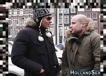 Dutch prostitute railed