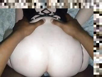 Late night quickie with BBC and fat ass