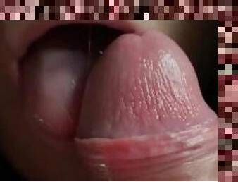 blowjob-seks-dengan-mengisap-penis, sudut-pandang, perempuan-jalang, sperma, saudara-perempuan, sempurna, pacar-cowok, penis, pengisapan