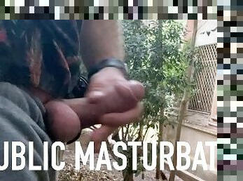 My Public Outdoors Masturbation with cumshots compilation