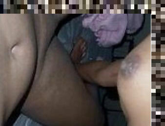 pantat, selingkuh, vagina-pussy, isteri, berkulit-hitam, hitam, menunggangi, bokong, cowgirl-posisi-sex-wanita-di-atas-pria, basah