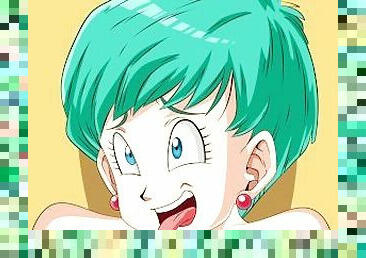 DRAGON BALL HENTAI - BULMA OPEN UP HER LEGS AND TAKES IT