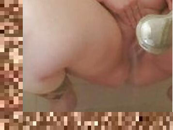 sexy shower squirt! Solo shower head cute pawg