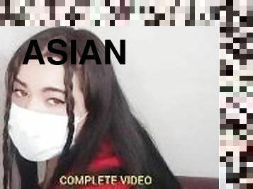 azijski, masturbacija, pov