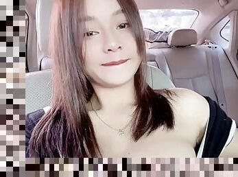 Outdoor. Day in the car and Mintra4444  Groupsex-Thai  Thai Best