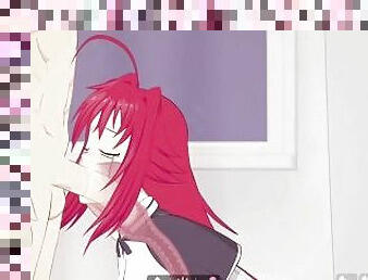 Lust's Cupid, a 2D sex simulation game Rias gets a hot creampie