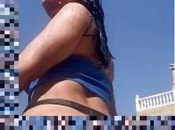 Flashing en la piscina  ????