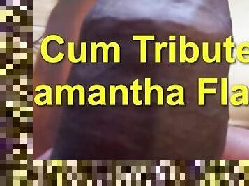 97 Duke Hunter Stone Cum Tribute - Samantha Flair (pls check her Vids and Support her)