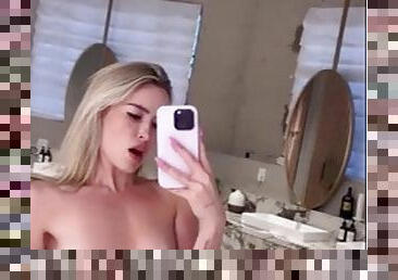 Onlyfans Leak Cute Blonde Teen Shower Petite Amateur