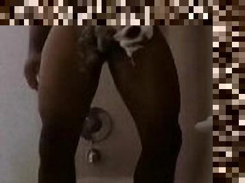 bañando, enorme, masturbación, mayor, amateur, negra-ebony, polla-enorme, negra, jóvenes18, vieja