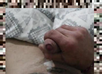 Fast asand uncut handjob