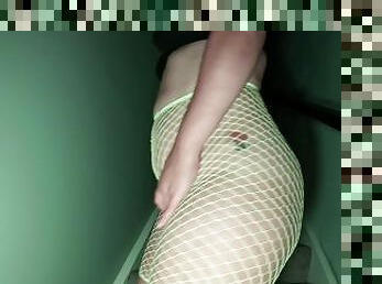 Stretch These Fishnets Over My Latin Ass