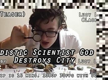 Sadistic Scientist God Destroys City FREE Trailer Lucy LaRue LaceBaby
