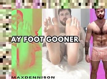 Gay foot gooner