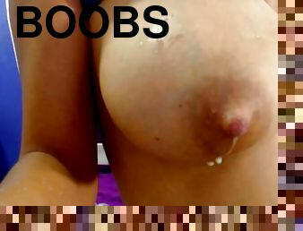 Big milky boobs amateur porn video