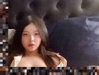 Horny Asian at home