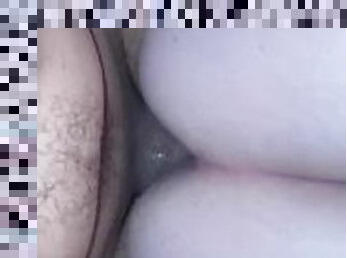 Bbw pussy swallowing dick