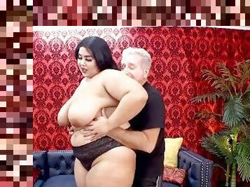 Mega Boobed BBW Chloe Klein Gets Ass Munched and Passionately Fucked