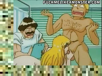 Impotent Cartoon Character Becomes A Slave For A Nurse