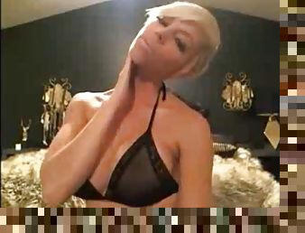 Beautiful busty blonde sucks and rides on cam-part2 on webgirlsoncam.com