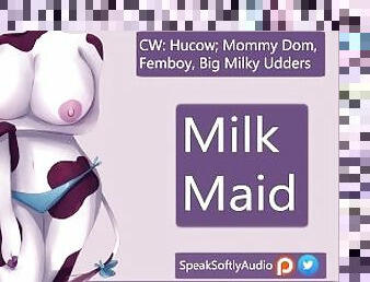 Mommy Millie Hucow Will Help Her Femboy Become A Milky Boy