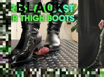 hardcore, black, fétiche, bottes