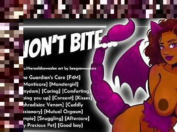 Manticore Monstergirl wants to be your Wholesome Mommydomme!  Praise Kink ASMR Audio Roleplay