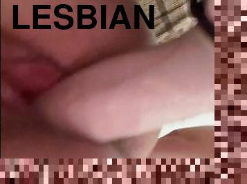lesbian sex strap-on