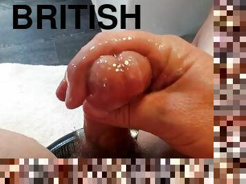 в-ванне, мастурбация, геи, дрочка-руками, семя, британки