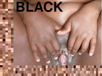 gros-nichons, chatte-pussy, ébène, black, seins, solo, jambes