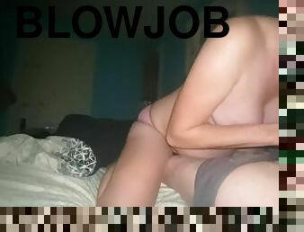 Pregnant teen blowjob