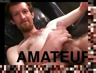 masturbation, amatör, mogen, gay, juckande